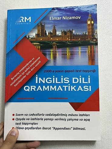 Məhsul: “İngilis Dili Qrammatikası” – Elmar Nizamov (RM Nəşriyyatı) — 1