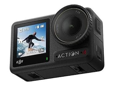 mikrofon: DJI Osmo Action 4 aksion kamerası - Geniş bucaq obyektiv: F2.8 — 1