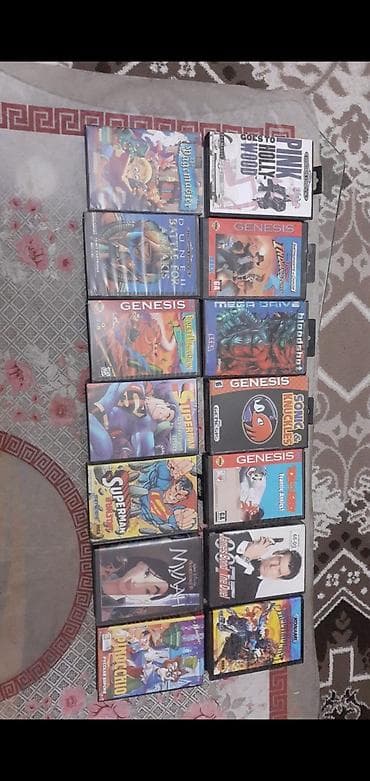 gta 5 kaset: Sega Mega Drive/Genesis üçün qutulu kartric kolleksiyası biri 50m — 2