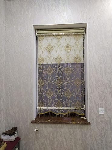 projektor perdesi: Güllü naxışlı jalüz pərdələr – klassik və zərif interyerlər üçün - — 3