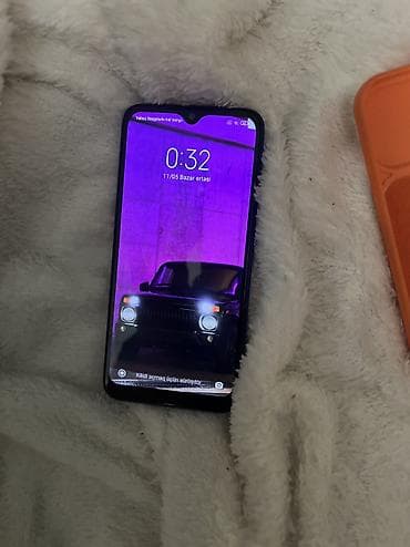 Redmi Note 7, 64 GB, rəng - Göy, Barmaq izi, Face ID