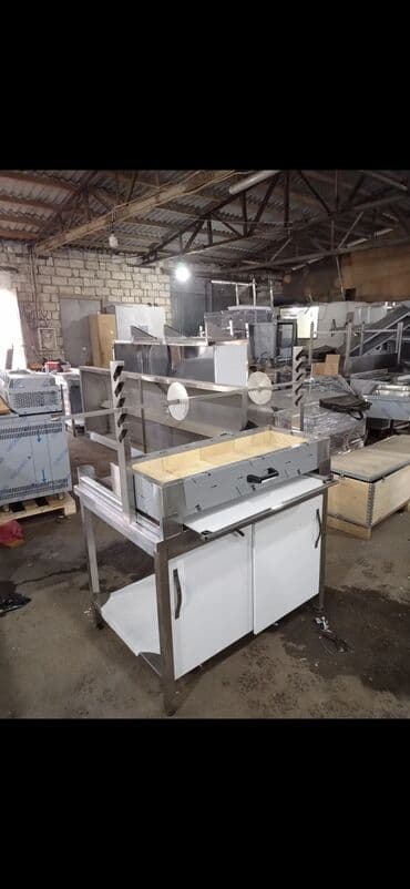 restoran ucun qab qacaq: Dönər üçün manqallar istənilən ölçüdə yığılması Yerli istehsalımız və — 6