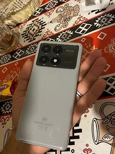 Poco X6 Pro 5G, цвет - Серебристый, Сенсорный