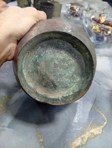 Qədim samovar, 1900 il, Mis, Vəziyyəti: Yaxşı — 9