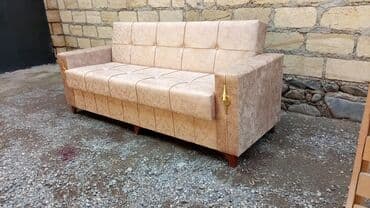 диван круглый: Диван, Нераскладной, Без подьемного механизма, Ткань, Нет доставки — 2