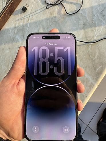 iphone 13: IPhone 14 Pro Max, 256 GB, Deep Purple, Simsiz şarj, Face ID — 3