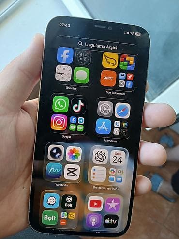 Elektronika: IPhone 12 Pro Max, Gümüşü — 2