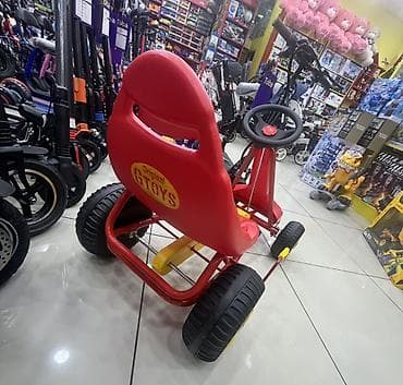 elektrikli masin: Uşaq pedaallı qokart – GTOYS Speedcar - Mexaniki pedaallı sürüş — 3
