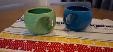 yan bardak: Fincanlar, Keramika, 2 ədədli dəst — 1