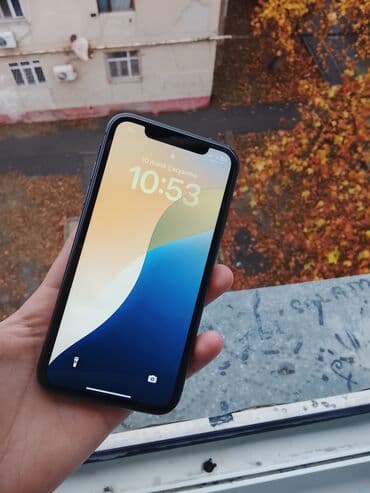 mikro nauşnik qiymetleri: IPhone 11, 64 GB, Qara, Simsiz şarj — 1