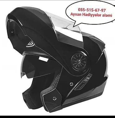 07 ucun arxa perde: Modulyar motosiklet dəbilqəsi – qara/qırmızı dizayn - Tip: Tam üzlü — 6