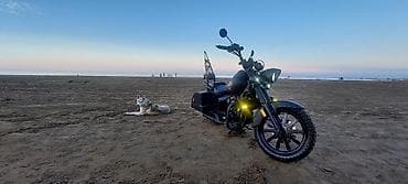 kuba dragon 50: Məhsul: Kruizer tipli motosiklet – “Sheikh Biker Cycles” üslublu, mat — 8