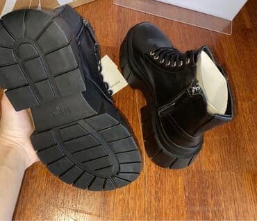 botlar: Bershka, Ölçü: 36, rəng - Qara, Yeni — 5