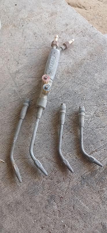 Qaz-oksigen üfleyici dəst (çilov/şam ağzlı kəsici-brülör) - Marka