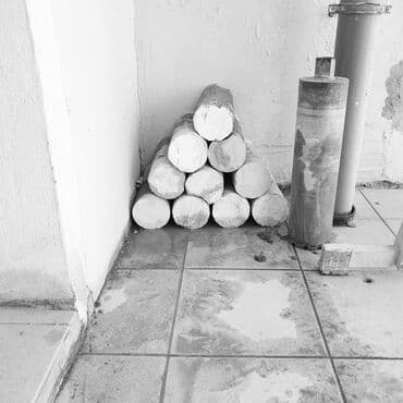 qapi kraskalari: Beton deşmə beton kəsmə kesimi boru yerlerinin acilmasi — 6