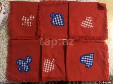 салфетки на стол: Mətbəx üçün dekor,kətan salfetlər və ya boşqab altlıqları,6 dənə — 2