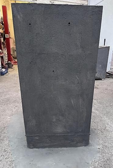seyfi: Metall şkaf/kasa tipli sandıq - Material: qalın metaldan hazırlanmış — 4