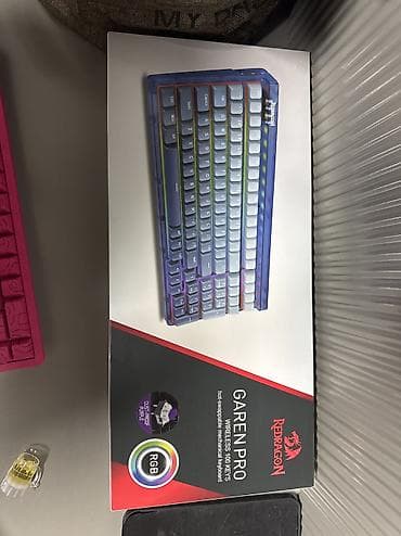 yeni soyuducular: Məhsul: Redragon Garen Pro – Simsiz mexaniki klaviatura (100 düymə) — 3