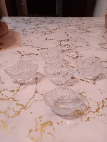 Tort və şiriniyyat qabı, Şüşə, SSRİ