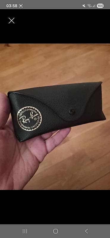 gitara mahnilari turk: Ray-Ban gün eynəyi üçün orijinal tipli sərt futlyar - Rəng: qara - — 1