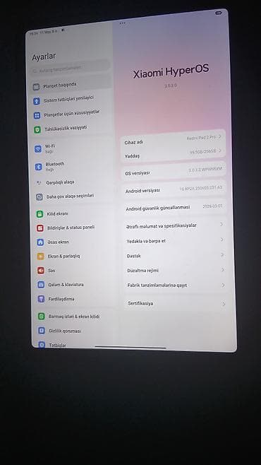 irşad telecom xiaomi: Redmi Pad 2 Pro planşet - Ekran: Geniş çərçivəsiz dizayn (qutuda — 5