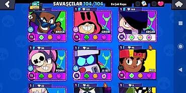 Elektronika: Brawl Stars oyunu üçün yüksək səviyyəli hesab - Ay Şöhrəti II — 3