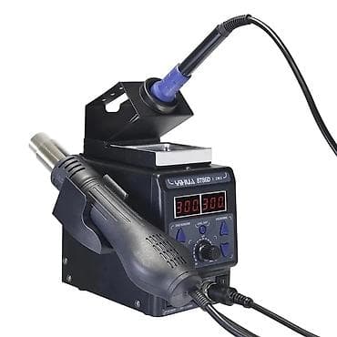 YIHUA 8786D 2-in-1 lehimləmə və isti hava stansiyası Xüsusiyyətlər: - — 8