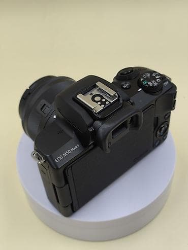 Canon EOS M50 Mark II + EF-M 15-45mm IS STM kit. Cəmi 2K probeg. - — 6