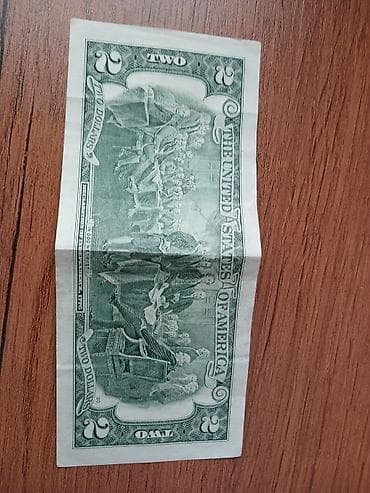 ABŞ 2 dollar əsginası - Seriya: 2003 - Nominal: Two Dollars (2$) - Ön