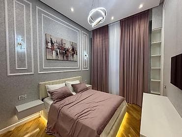 Mənzillər: İcarəyə verilir 2 otaqlı yeni tikili 77 m², Ağ şəhər q. Kateqoriya — 9