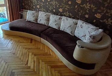 Qövs formalı geniş divan - Dizayn: Zərif qövs xəttli korpus, modern — 1