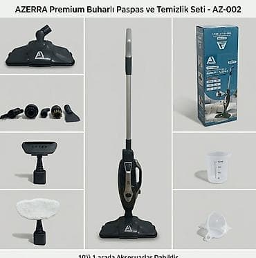 AZERRA Premium Buharlı Paspas və Təmizlik Seti – AZ-002 - 1500W güc - lalafo.az -da AZERRA Premium Buharlı Paspas və Təmizlik Seti – AZ-002 - 1500W güc -