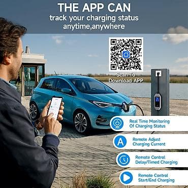 mini wifi router: AFYEEV 3.5kw GB/T avtomobil şarj cihazı Ağıllı Wi-Fi tətbiqi Daxili — 6