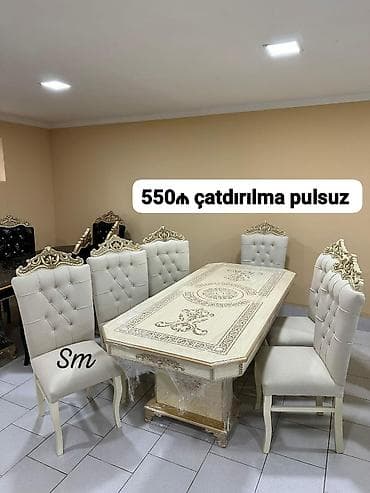 sekretar sto: Yeni, Masa və oturacaqlar, Kredit yoxdur, Azərbaycan — 3