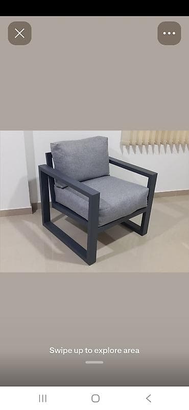 unitaz qara: Məhsul: Açıq məkan üçün dekorativ skamya - Material: Qara rəngli — 7