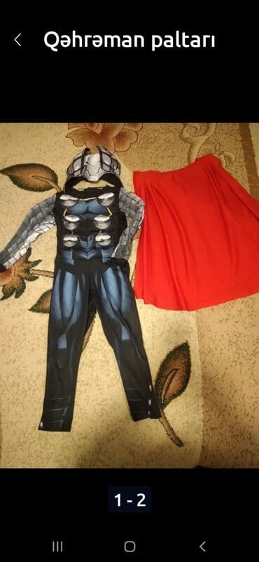 Spider Man kostyumu, 7 - 8 yaş, Yeni lalafo.az -da Spider Man kostyumu, 7 - 8 yaş, Yeni