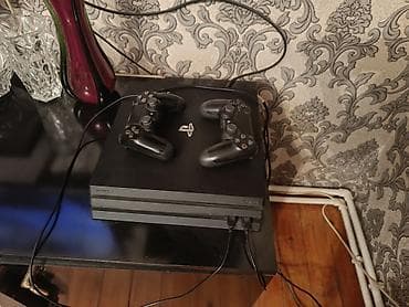 Ps4 Pro 1 TB Proşıfka Model 2 Joystick 2 Usb Şarj Kabel 4K Görüntü Ev