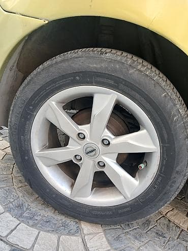 teker 16 type 1: Nissan orijinal yüngül lehimli disklər və şinlər dəsti. komplekt — 1
