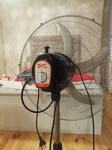vintilyator lalafo: Dayaqlı elektrik ventilyatoru - Tip: Döşəmə/stand ventilyatoru - — 2