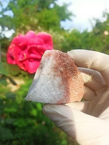 whey protein isolate: Təbii YAQUT ( Ruby ) Daşı SATILIR 💎 Kolleksiya üçün Nadir Floresan ✨ — 6