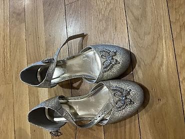 балетка новый: Qız uşaqları üçün zərli baletkalar - Rəng: qızılı, parıltılı üst — 4