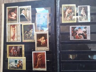 хочу продать марки: Bu kolleksiyaya müxtəlif mövzulu, məsələn, incəsənət, heyvanlar və — 1