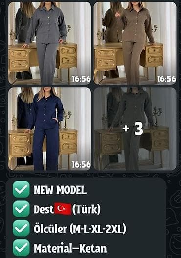 qadin desti: Qadın dəsti – Yeni model - Mənşə: Türkiyə istehsalı - Komplekt — 4