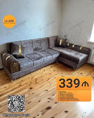 Künc divan, Açılan, Bazalı, Parça, Şəhərdaxili pulsuz çatdırılma