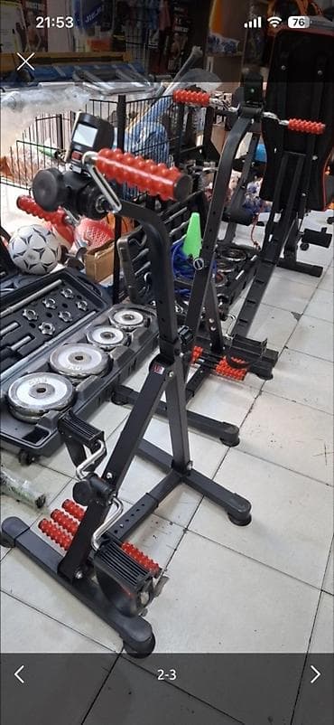 Boks kisələri: Məhsul: Ayaq və kürək masajlı qol-velosiped (üst və alt hissə üçün — 2