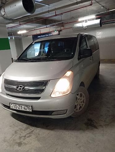 2.2 cdi mator: Hyundai H-1 (Starex) mikroavtobus - Korpus: gümüşü rəng, ön və arxa — 4