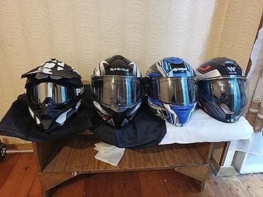 sukutur motor: Mototexnika üçün dəbilqələr dəsti 75-95 azn araliqda qiymet - Növlər — 2
