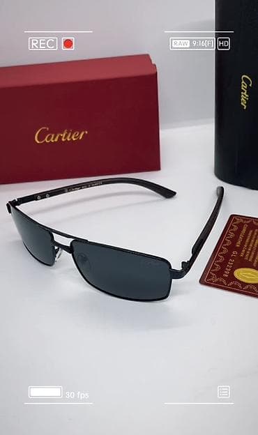ocki: Cartier gün eynəyi - Brend: Cartier - Model: kvadratvari — 1