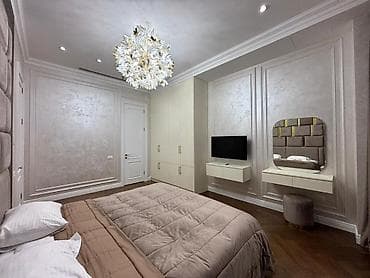 Mənzillər: İcarəyə verilir 4 otaqlı yeni tikili 165 m², Ağ şəhər q. Kateqoriya — 6