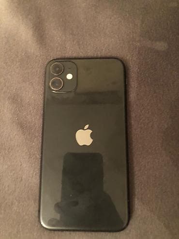 iphone 11 qiyməti: IPhone 11, 64 GB, Qara, Face ID — 1